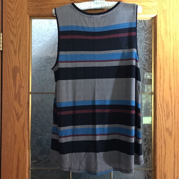 Joe Striped Tank Top ⭐️SALE 3/$20⭐️ - Picture 2 of 4